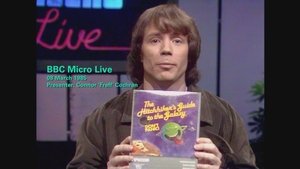 Poster for Douglas Adams on BBC Micro Live