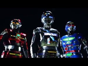 Poster for The Three Space Sheriffs – Gavan, Sharivan, Shaider Great Gathering