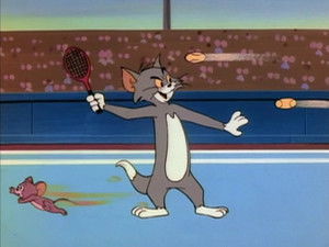 Poster for The Tennis Menace Poster for The Tennis Menace