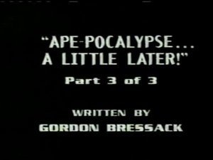 Poster for Ape-pocalypse... A Little Later!