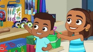 Poster for Howard Brings the Beat / Alma's Payday