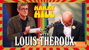 Poster for Louis Theroux: Cardboard Owls, Incel Heirs, and Karate-Chopping Geese