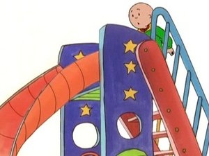 Poster for Caillou's Big Slide