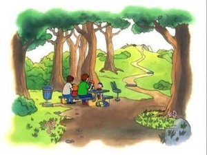 Poster for Caillou's Picnic