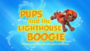 Poster for Pups and the Lighthouse Boogie
