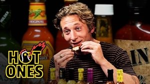 Poster for Jeremy Allen White Embraces Chaos While Eating Spicy Wings Poster for Jeremy Allen White Embraces Chaos While Eating Spicy Wings