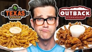Poster for Texas Roadhouse vs. Outback Steakhouse Taste Test | FOOD FEUDS