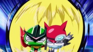 Poster for Aim for Number One! Appmon Championship in Cyber Arena!