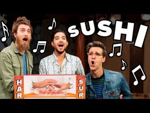 Poster for Mystery Box Singing Challenge ft. Adam Lambert