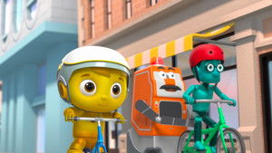 Poster for Bots on the Go / Take a Bot to Work