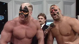 Poster for World Championship Wrestling - Apr. 18, 1987