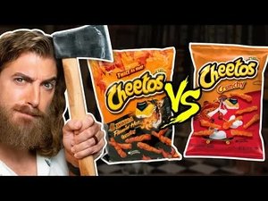 Poster for Extreme vs Original Snacks Taste Test (Axe Throwing Game)