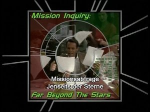 Poster for Mission Inquiry: Far Beyond the Stars Poster for Mission Inquiry: Far Beyond the Stars