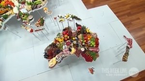 Poster for World Food Week Day 4: Qantas World Map of Food