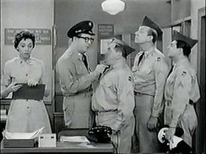 Poster for Bilko and the Colonel's Secretary