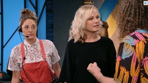 Poster for Malin Akerman Wears a Black Blouse and Cropped Jeans