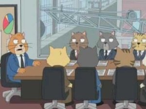 Poster for Cat Staff Meeting