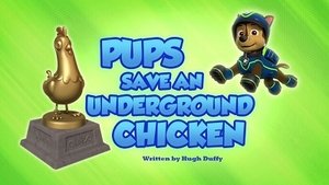Poster for Pups Save an Underground Chicken