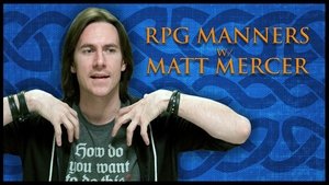 Poster for RPG Etiquette! (Game Master Tips)