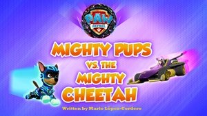 Poster for Mighty Pups vs. the Mighty Cheetah