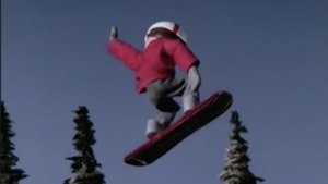 Poster for Davey and Goliath's Snowboard Christmas