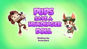 Poster for Pups Save a Humdinger Doll