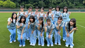 Poster for 15th Single "Onegai Bach!" Hit Campaign