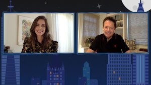 Poster for Alison Brie & Michael J. Fox