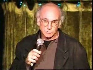 Poster for Larry David at the Largo