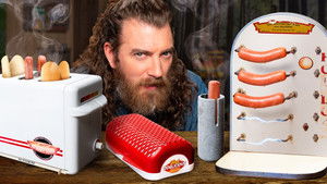 Poster for What's The Weirdest Way To Cook A Hotdog?