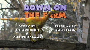 Poster for Down on the Farm / The Time Traveler's Dino Poster for Down on the Farm / The Time Traveler's Dino
