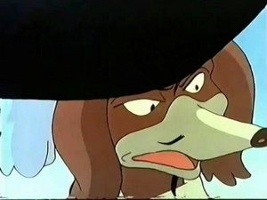 Poster for Dogtanian Meets the Black Moustache