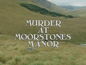Poster for Murder at Moorstones Manor