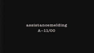 Poster for Assistancemelding A-11/00