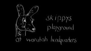 Poster for Skippy's Playground at Waratah Headquarters