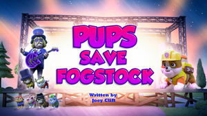 Poster for Pups Save Fogstock
