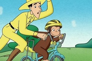 Poster for Curious George Rides a Bike