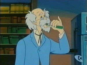 Poster for The Thing and the Absent-Minded Inventor