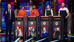 Poster for Francis Bacon, Ted Lasso, Dr Dre & Che Guevara Poster for Francis Bacon, Ted Lasso, Dr Dre & Che Guevara