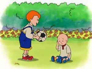 Poster for Caillou's Big Kick