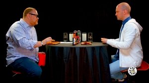Poster for Superfan Brett Baker Grills Sean Evans Over Spicy Wings