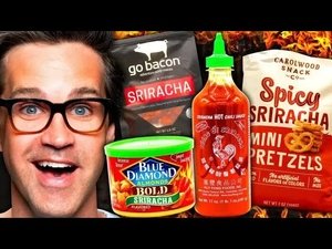 Poster for What's The Best Sriracha Snack? Taste Test