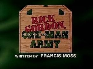Poster for Rick Gordon, One Man Army