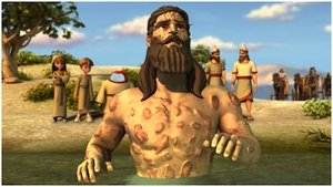 Poster for Naaman and the Servant Girl