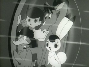 Poster for Three Beings from Outer Space