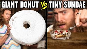 Poster for Giant vs. Tiny Food Taste Test