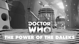 Poster for The Power of the Daleks (4)