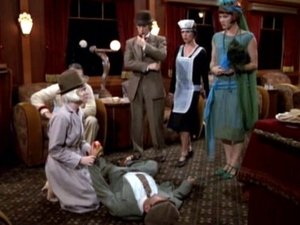 Poster for Murder on the Halloween Express