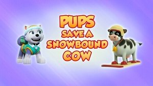 Poster for Pups Save a Snowbound Cow