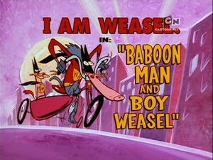 Poster for Baboon Man & Weasel Boy